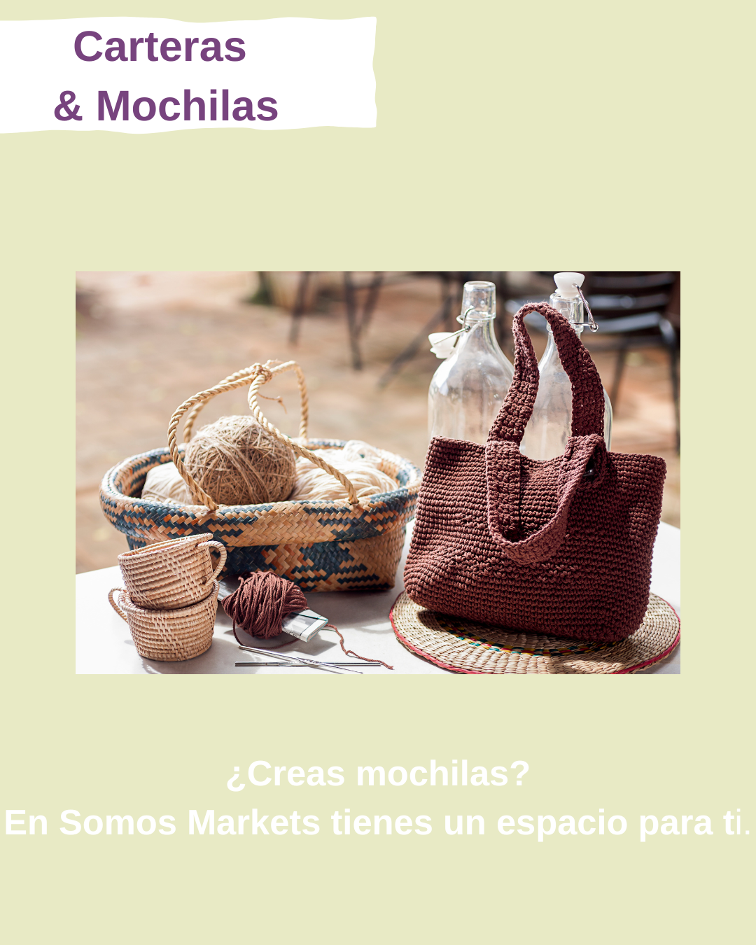 Carteras y mochilas