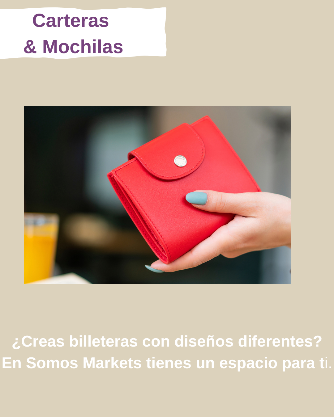 Carteras y mochilas